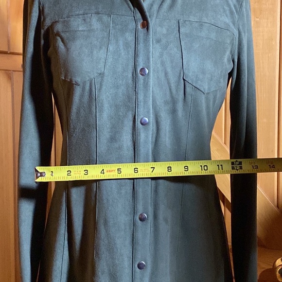 Long sleeve Olive colored 1. State Dress. Size 6. - Picture 12 of 12